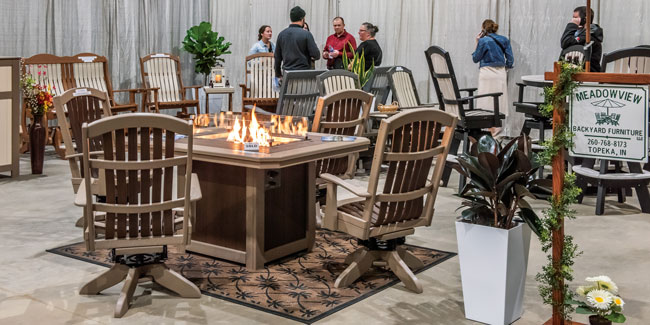 NIWA 2024 Amish Furniture Expo Meadowview Booth
