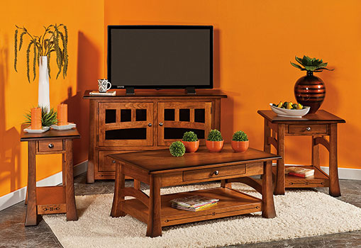 Crystal Valley Hardwoods Brady Occasional Tables Set