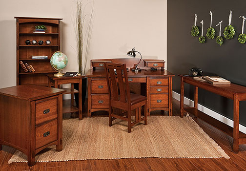 Crystal Valley Hardwoods Springhill Desk Set