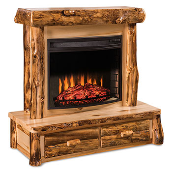 Fireside Log Furniture Fireplace