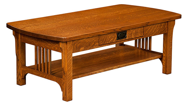 Interior Hardwoods Craftsmand Mission Coffee Table