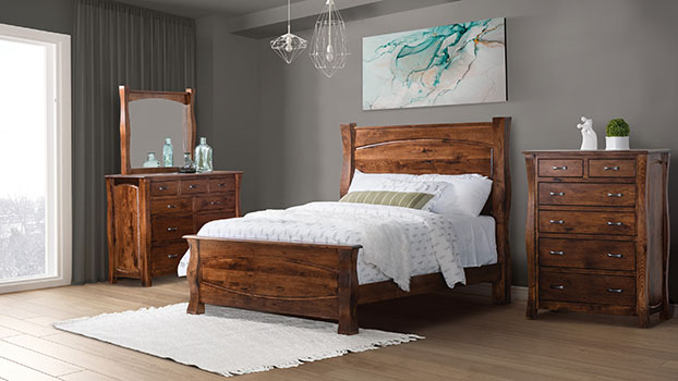 J&R Woodworking Reno Bedroom Furniture Set