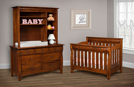 Old Town Oak Castlebury Baby Furniture Collection