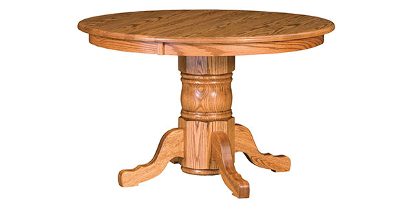 West Point Woodworking Traditional Single Table
