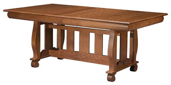West Point Woodworking Hampton Trestle Table