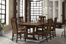 Artisan Chairs Macomb Trestle Dining Room Furniture Set
