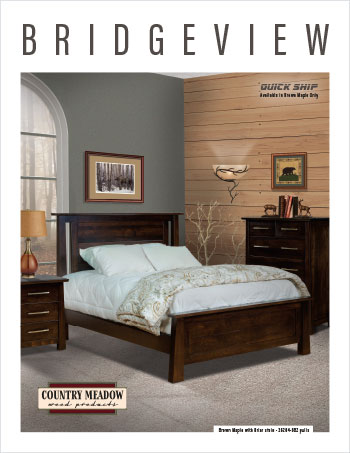 2023 Country Meadow Wood Products Bedroom Furniture Quick Ship Flyer