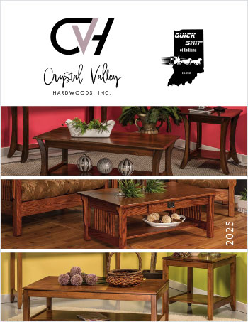 2025 Crystal Valley Hardwoods Quick Ship Furniture Flyer