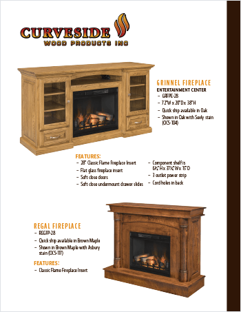 2026 Curveside Wood Products Quick Ship Flyer