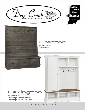 2026 Dry Creek Furniture Quick Ship Flyer