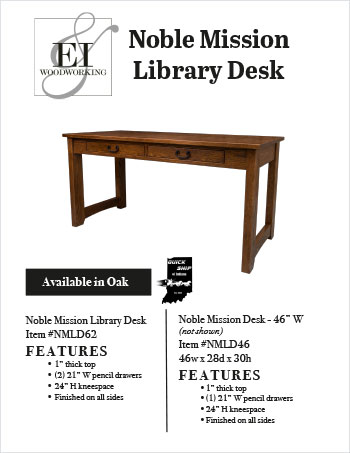 2023 E&I Woodworking Office Furniture Quick Ship Flyer