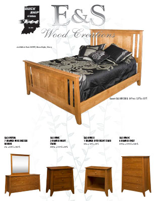 2019 E&S Wood Creations Bedroom Furniture Quick Ship Flyer