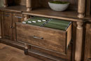 Forks Valley Woodworking FVBB-695-LD File Drawer Detail