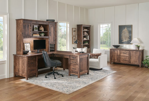 Forks Valley Woodworking Houston Office Furniture Collection