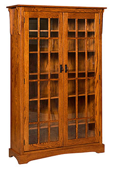 Honeybee Furniture Walker Mission Bookcase HWABXL