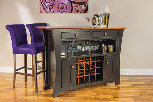 Hoosier Crafts Arts and Crafts Bar Room Set