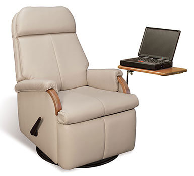 Lambright Comfort Chairs Lazy Relax R Lite with Computer Table