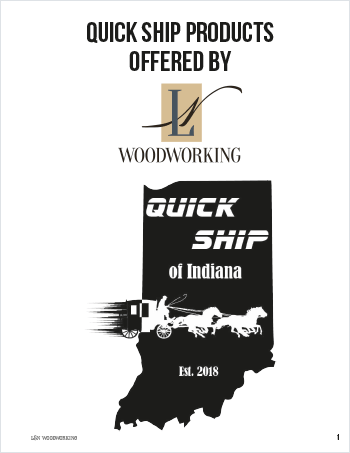 2026 L&N Woodworking Office Furniture Quick Ship Flyer