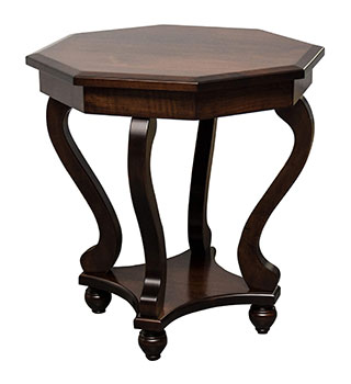 Maple Lane Woodshop LorMel End Table