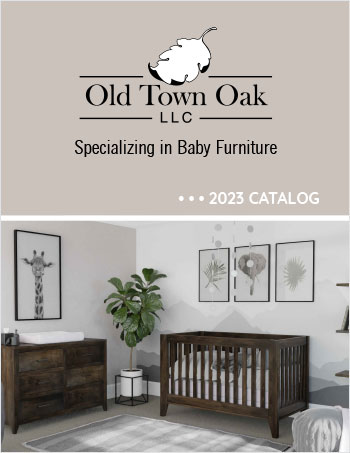 2023 Old Town Oak Baby Bedroom Furniture Catalog