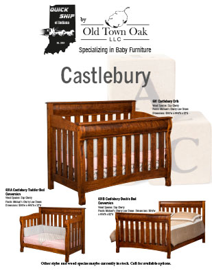 Old Town Oak 2019 Baby Bedroom Furniture Quick Ship Flyer