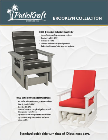 2023 PatioKraft Outdoor Furniture Quick Ship Flyer