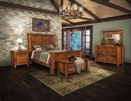 Pigeon River Designs Ouray Bedroom Furniture Setting