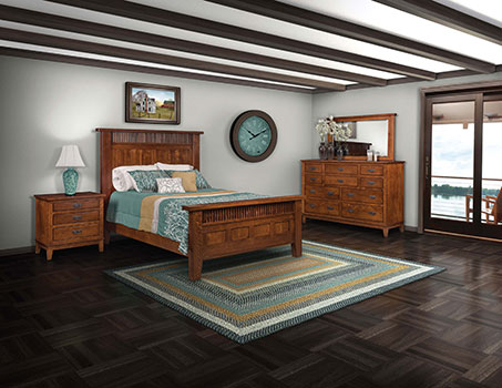 Pigeon River Designs Sierra Bedroom Furniture Setting