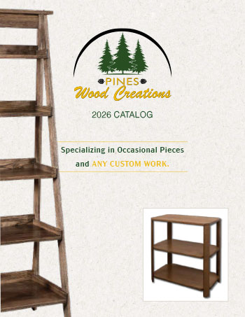 2026 Pines Wood Creations Catalog