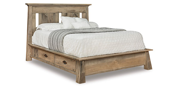 Rock Country Furniture Edgewood 4 Drawer Raised Storage Bed