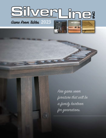 2023 SilverLine Game Room Tables Catalog