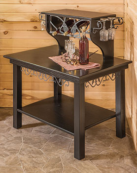 Star Line Design Wine Server End Table