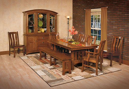 Townline Furniture Old Century Dining Room Furniture Set