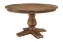 Troyer Design Company South Bend Single Pedestal Table