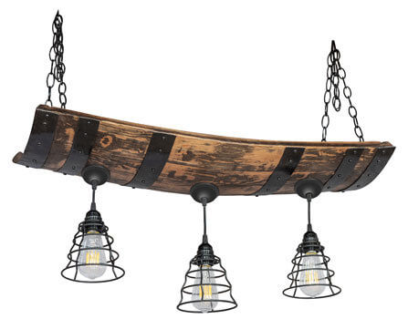 Unique Creations Barrel Hanging Lights