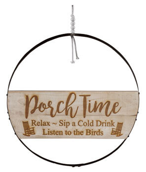 Unique Creations Barrel Ring Sign