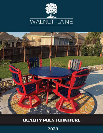 2023 Walnut Lane Poly Outdoor Furniture Catalog