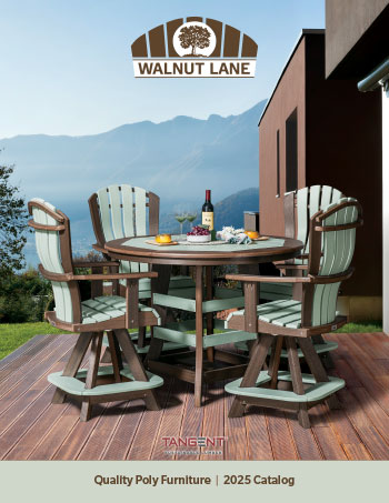 2025 Walnut Lane Poly Outdoor Furniture Catalog