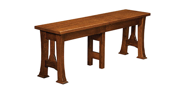 West Point Woodworking Cambridge Bench