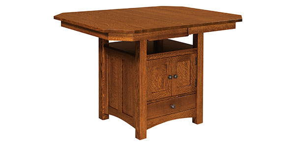 West Point Woodworking Bassett Cabinet Table