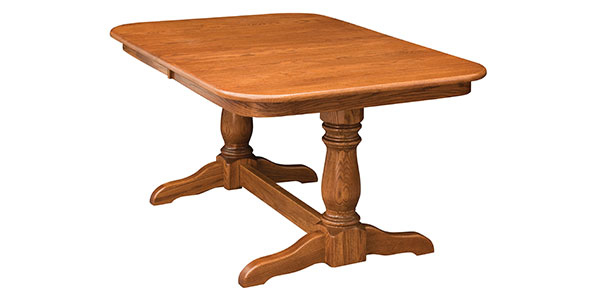 West Point Woodworking Dutch Double Table