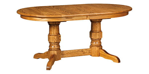 West Point Woodworking Preston Double Table