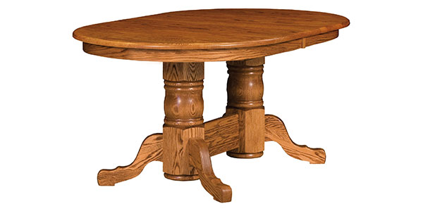 West Point Woodworking Traditional Double Table
