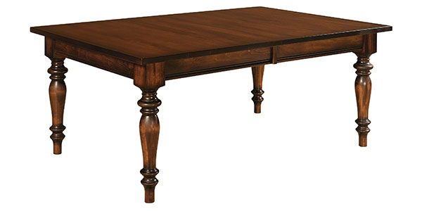 West Point Woodworking Harvest Leg Table