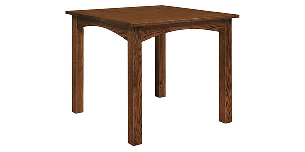 West Point Woodworking Madison Pub Leg Table