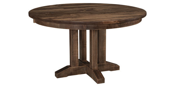 West Point Woodworking Amarillo Single Pedestal Table