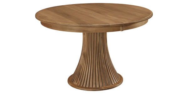 West Point Woodworking Ashlyn Single Pedestal Table