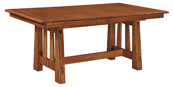 West Point Woodworking Fremont Trestle Table