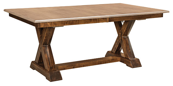 West Point Woodworking Knoxville Trestle Table
