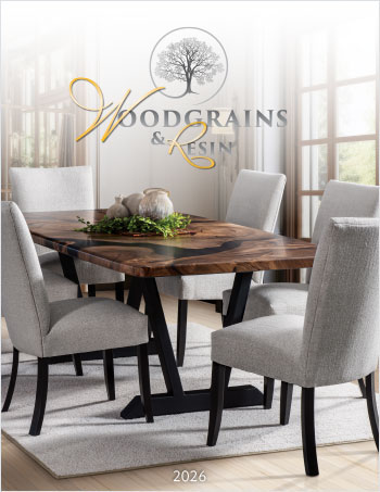 2026 Woodgrains and Resin Tables Catalog